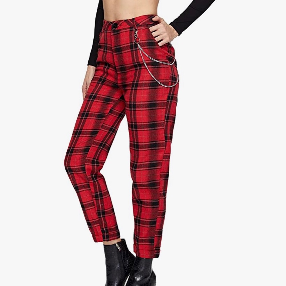 Plaid pants